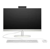 HP AiO računalo 24-cr0307nh, 23,8", 1920 x 1080, Intel Core i5-1334U, 8 GB RAM, 512 GB SSD, Free DOS, srebrna